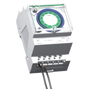 Interruptor Horario Analógico Ih 60 Minutos Con 3 Módulos Srm 1c-10a