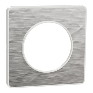 Marco Touch 1 Elem Aluminio Golpeado