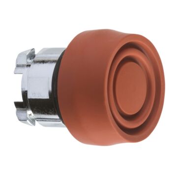 Cabeza Pulsador Capuchon Silicona Rojo