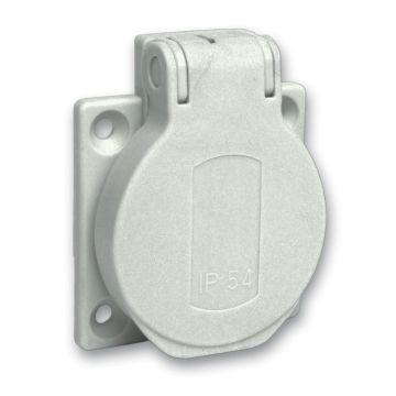 Base 10/16a 2p+tt Apriete Lateral 50x50 Gris