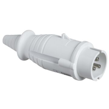 Pratika Wander Plug - Straight - 16 A - 3p - 40...50 V Ac - Ip44