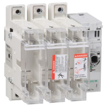 Interruptor Seccionador Para Fusíveis Tesys Gs2q - 3p 400a Tamanho 2