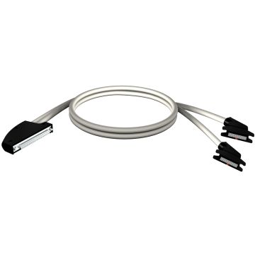 M340,bornero 40p+conector 2xhe10_2m
