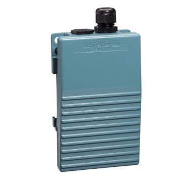 Interruptor De Pedal Único Xpe-m –sin Tapa – Metálico - Azul - 2nc+2no