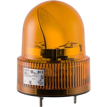 120mm Baliza Giratoria Naranja 24vac-dc