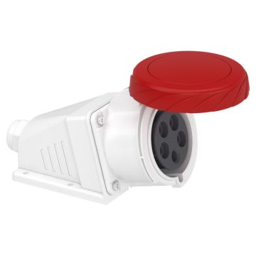 Toma De Pared Pk Tornillo 32 A Ip67 380 V 3p+n+t50-60 Hz