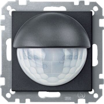 Knx - Detector De Movimiento Argus De Empotrar 180/2,20m  Antracita - Elegance
