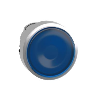 Harmony Xb4 - Cabeza Pulsador  Luminoso Rasante Led  Azul