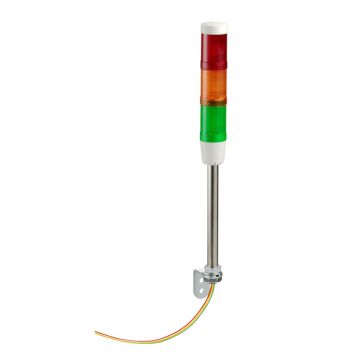 Columna Precableada Lámpara Incandescente Con Zumbador 230v R-o-v