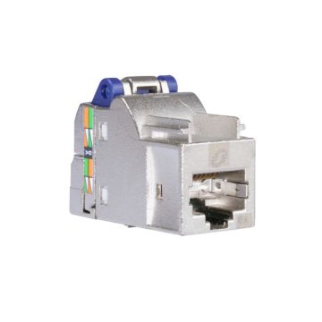 Conector Rj45 Cat6a Con Apantallamiento Stp