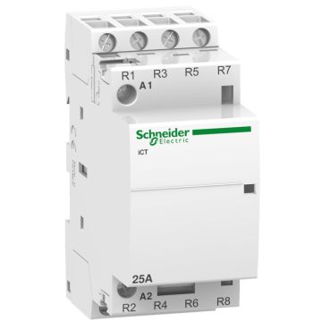 Contactor Modular Acti9 Ict 25 A 4 P 4 Nc 230/240v Ca