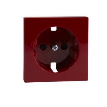 Tapa 2p+tt Lateral Protección Infantil Elegance Rojo