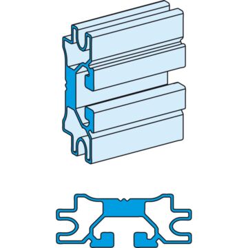 Perfil Linergy Para Juego Barra Horizontal 800a 2000