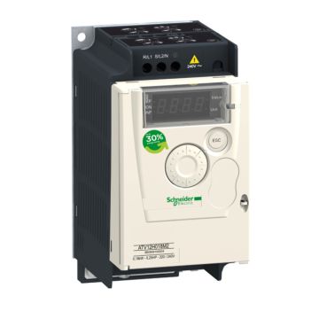 Altivar 12 - Variador De Velocidad Atv12 - 0.37kw - 0.55hp - 200..240v - 1ph -con Disipador De Calor