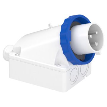 Pratika Industrial Plug - 32 A - 2p + E - 200...250 V Ac - Ip67