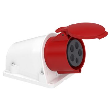 Toma De Pared Pk Patrika Fast 32 A Ip44 380 V 3p+n+t 50-60 Hz