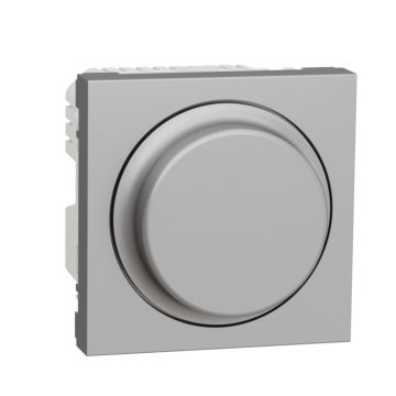New Unica Regulador Giratorio Led 4-200 Va Alumin