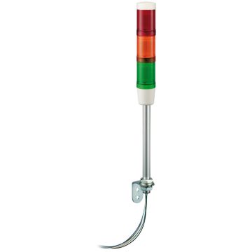 Banco De Indicadores Con  Zumbador  + 3 Unidades Luminosas- Ø45mm - 24vac/dc