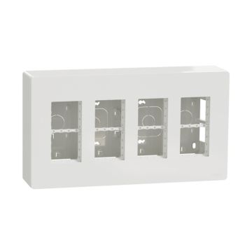 New Unica System+ - Puesto De Trabajo - 4 Columnas - Superficie - Polar