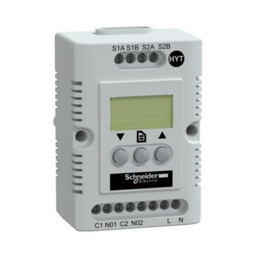 Climasys Cc - Higrostato Electrónico - 200...240 V - Temp -40...80°c - Hr 20...80%%