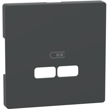 Tapa Cargador Usb 2,1a D-life Antracita