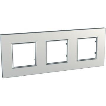 Marco 3 Elementos Serie Única Quadro Plata