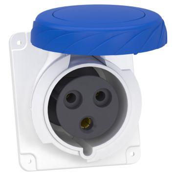 Toma Embutir Angulada 32a 2pt 220v Ip67