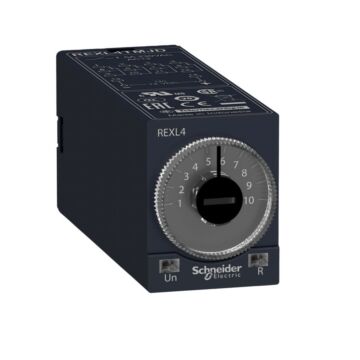 Relé Temporizado De Retardo A La Conexión - 0,1 S-100 H - 24 V Ca - 4 Nanc