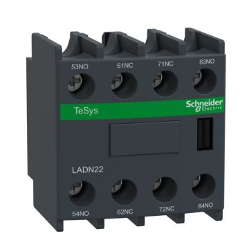 Bloque De Contactos Auxiliar Tesys D 2na+2nc Terminales De Tornillo