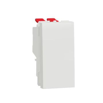 New Unica Cruzamiento 1 Modulos Color Blanco Polar