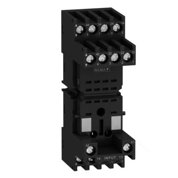 Zelio Time - Base Rxm2 / 4, E/s Mezcladas, Tornillo
