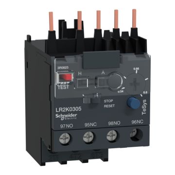 Relé Térmico - Tesys Lr2k – 3p 0,54...0,8a - Classe 10a