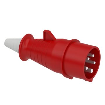 Pratika Wander Plug - Straight - 16 A - 3p + N + E - 380...415 V Ac - Ip44