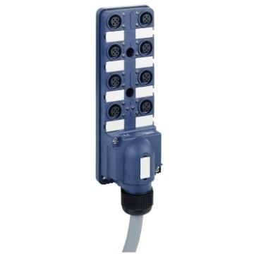 Módulo M23 - 8 Vias M12 F & Cable 5m