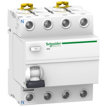 Interruptor Diferencial, Acti9 Id-k, 4p, 25a, 300 Ma Ac
