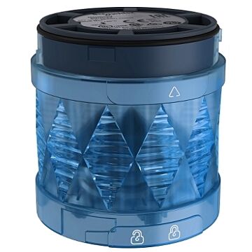 Harmony Xvu - Ø 60 Mm Unidad Led Iluminada  - Fijo - Azul - Ip65 - 24 V Ac/dc