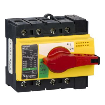 Interpact Ins40 4p Emp Roja+tapa Amari