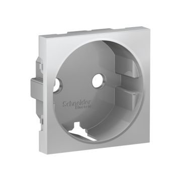 Tapa Schuko Aluminio