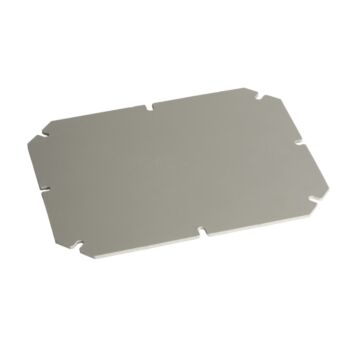 Mounting Plate In Galvanized Steel, Thickness 15 Mm For Boxes Of H325w275 Mm