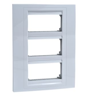 Conjunto Marcos + Bastidor Para Puesto 3 Columnas Polar