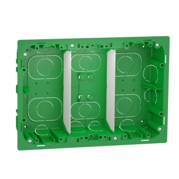New Unica System+ - Caja De Montaje Pdt - Empotrar - 3 Columnas