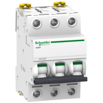 Interruptor Automático Magnetotérmico Ic60h 3p 20a Curva-b