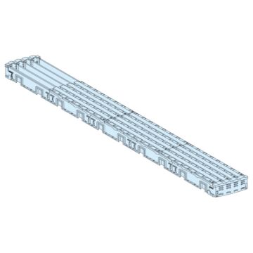 Juego De Barras Aisladas Powerclip 125a 4p Longitud 750