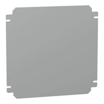 Placa De Montaje Ciega Alto300xancho300mm De Chapa De Acero Galvanizado