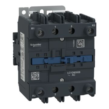 Contactor Tesys D - 4p(2 Na + 2 Nf) - Ac-1 <= 440 V 125 A 230 V Ca 50/60 Hz Bob