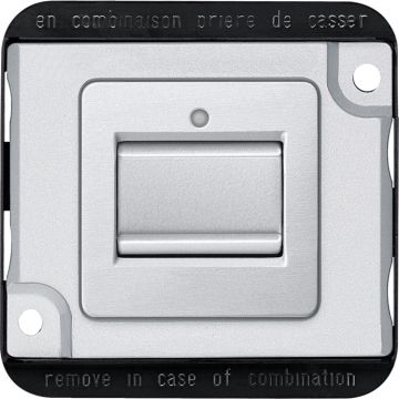 Conmutador 10a Antivandalico Aluminio