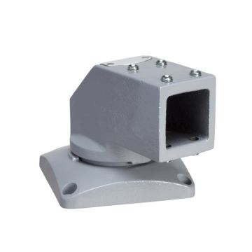 Horizontal Rotating Bracket, Square 50 Mm Ral 7040. Para S3cm Hmi Encl.