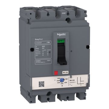 Easypact Cvs - Interruptor Automático Cvs160f Ma150 - 3p/3r