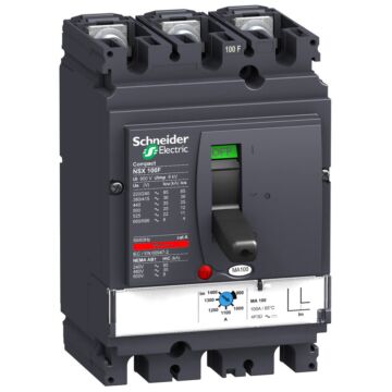 Interruptor Control Magnético Nsx100f Ma12,5 3p 3r