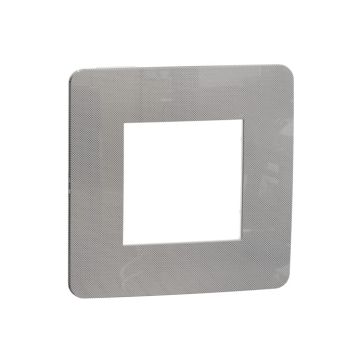 Marco 1 Elemento Studio Metal Aluminio Blanco
